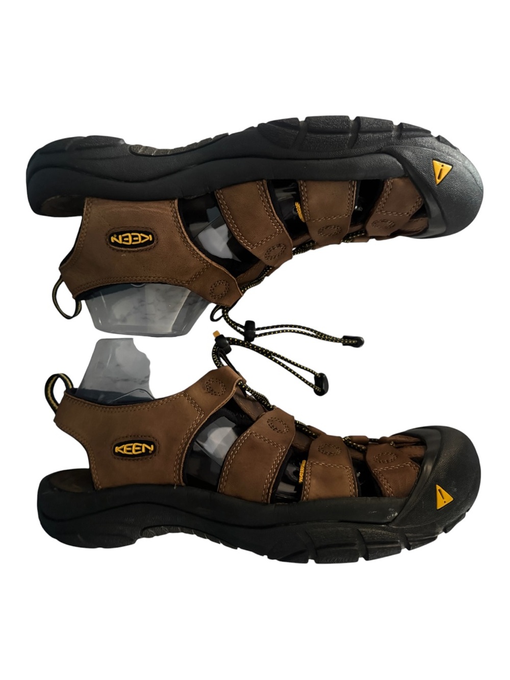 Keen Brown Leather Closed-Toe Hiking Sandals - Picture 4 of 8
